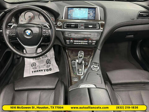 2012 BMW 6 Series 650i
