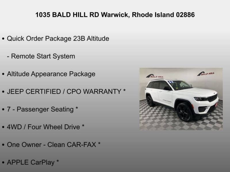 2023 Jeep Grand Cherokee Altitude X