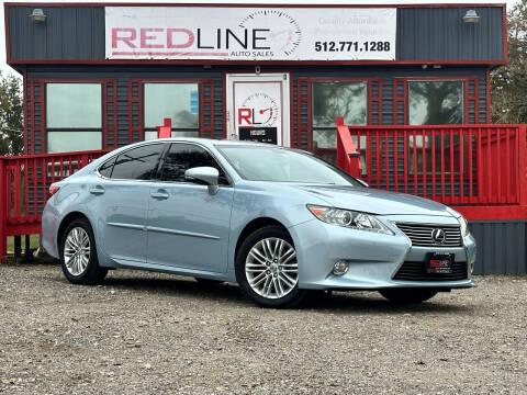 2013 Lexus ES 350 for sale at REDLINE AUTO SALES LLC in Cedar Creek TX