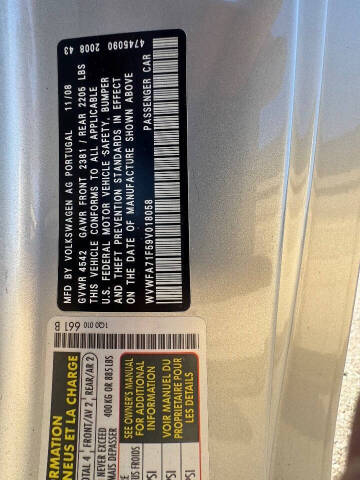 2009 Volkswagen Eos Lux