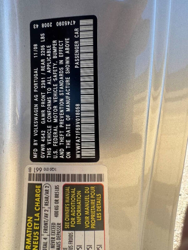 2009 Volkswagen Eos Lux