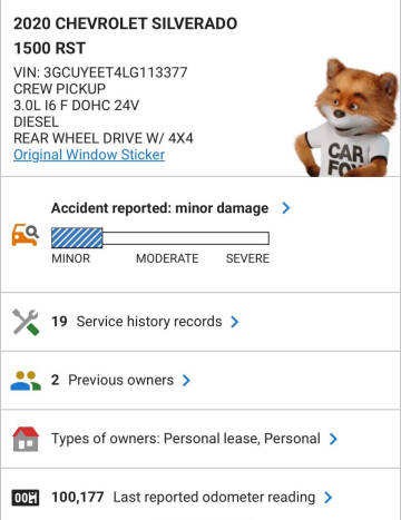 2020 Chevrolet Silverado 1500