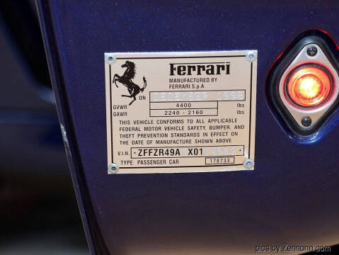 1999 Ferrari 550