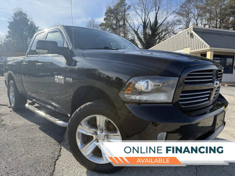 2014 RAM 1500 for sale at Adams Auto Sales in Gainesville GA