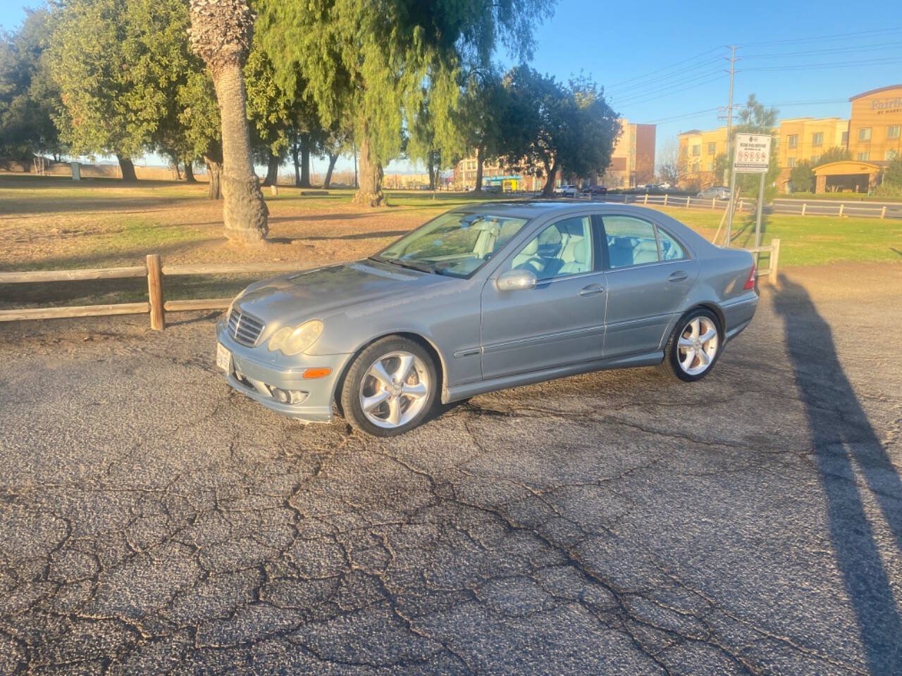 2005 Mercedes-Benz C-Class for sale at GLOBAL VEHICLE EXCHANGE LLC in Somerton, AZ