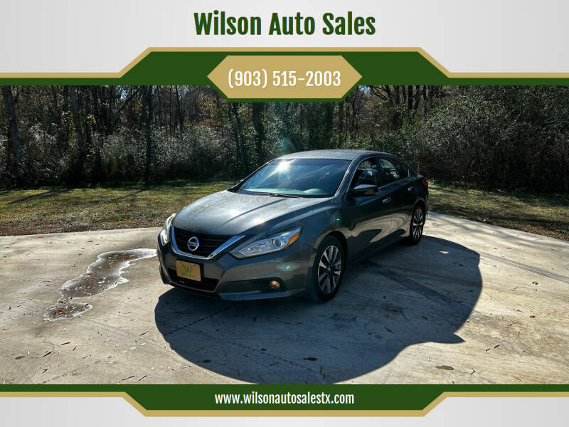 2017 Nissan Altima for sale at Wilson Auto Sales in Chandler TX