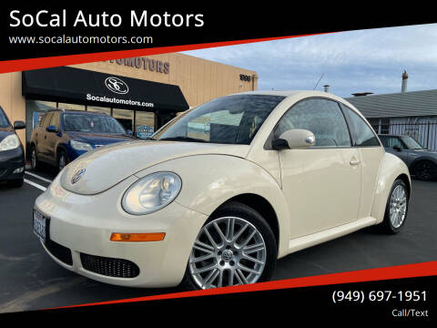 2007 Volkswagen New Beetle for sale at SoCal Auto Motors in Costa Mesa CA