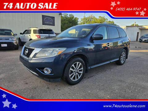 2015 Nissan Pathfinder for sale at 74 AUTO SALE in Lincoln NE