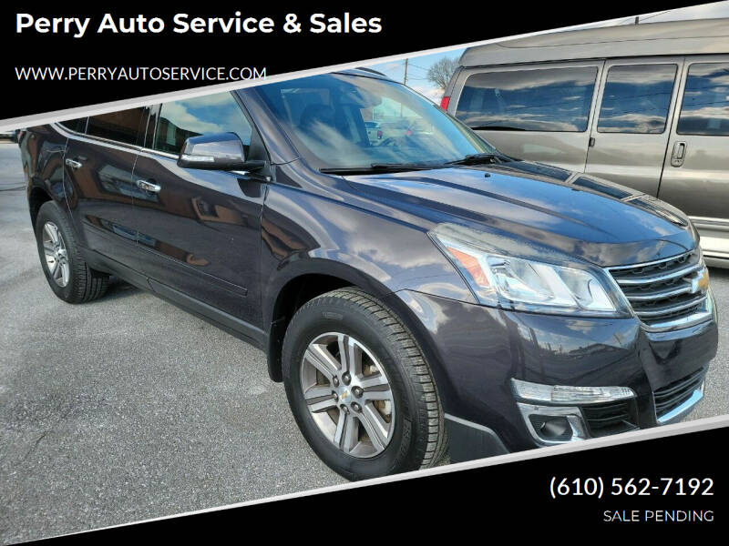 2016 Chevrolet Traverse for sale at Perry Auto Service & Sales in Shoemakersville PA