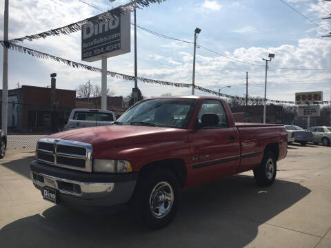 1998 Dodge Ram Pickup 1500 for sale at Dino Auto Sales in Omaha NE