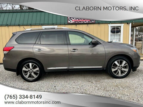 2014 Nissan Pathfinder for sale at Claborn Motors, INC in Cambridge City IN