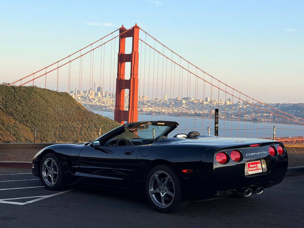 Black 2003 Chevrolet Corvette Base Convertible 2dr Convertible 1