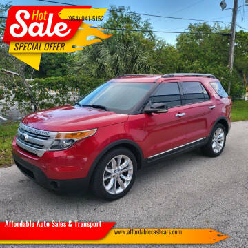 2012 Ford Explorer for sale at Affordable Auto Sales & Transport in Pompano Beach FL