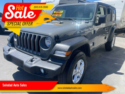 2021 Jeep Wrangler Unlimited for sale at Soledad Auto Sales in Soledad CA