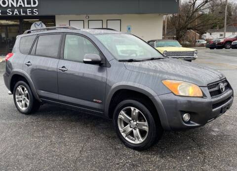 2011 Toyota RAV4 for sale at MacDonald Motor Sales in High Point NC