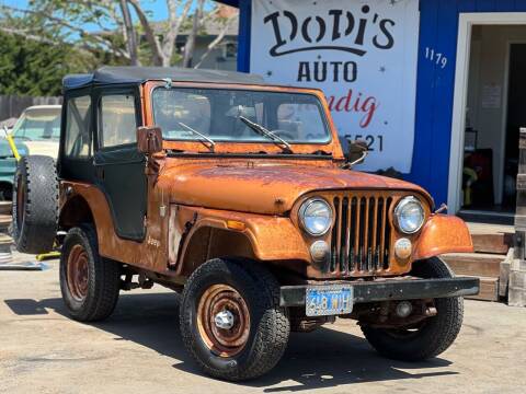 1978 Jeep CJ-5 for sale at Dodi Auto Sales in Monterey CA