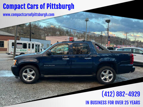 2010 Chevrolet Avalanche for sale at Compact Cars of Pittsburgh in Pittsburgh PA