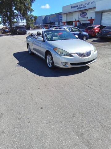 2006 Toyota Camry Solara for sale at OLAVTO EXPORT INC in Hollywood FL