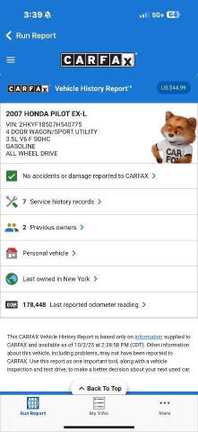 2007 Honda Pilot EX-L