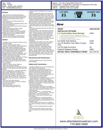 2016 Toyota Avalon Limited