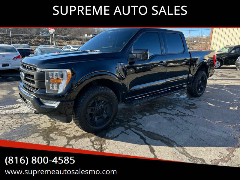 2022 Ford F-150 for sale at SUPREME AUTO SALES in Grandview MO