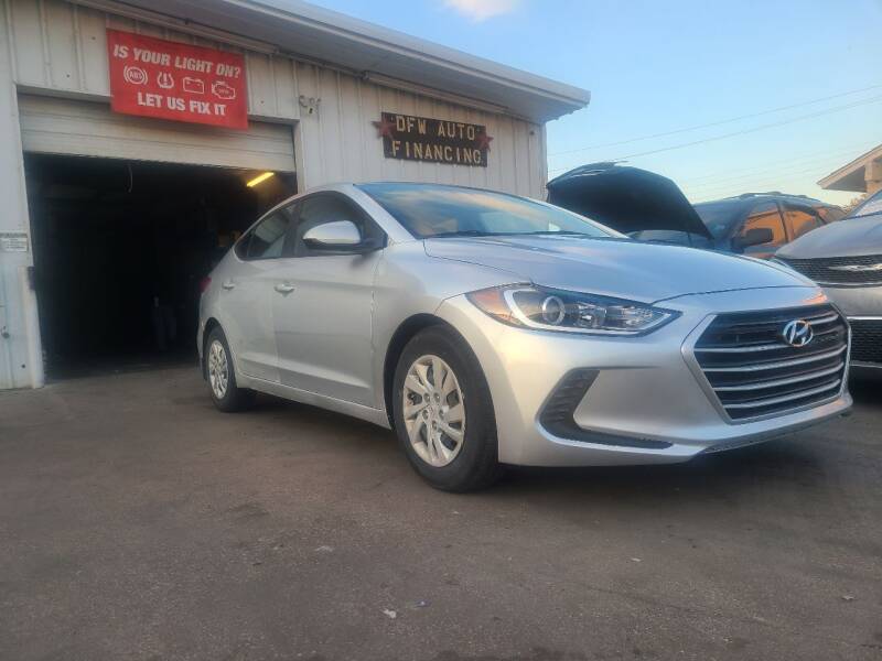 2018 Hyundai Elantra for sale at Bad Credit Call Fadi in Dallas TX