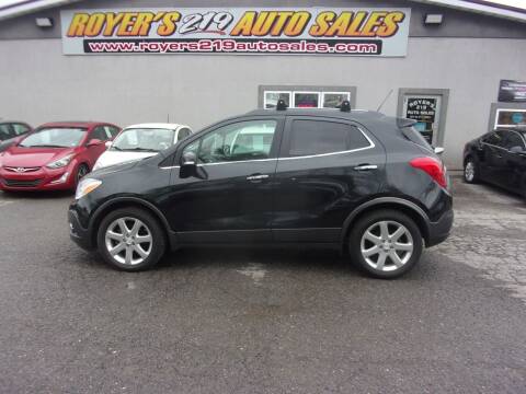 2015 Buick Encore for sale at ROYERS 219 AUTO SALES in Dubois PA