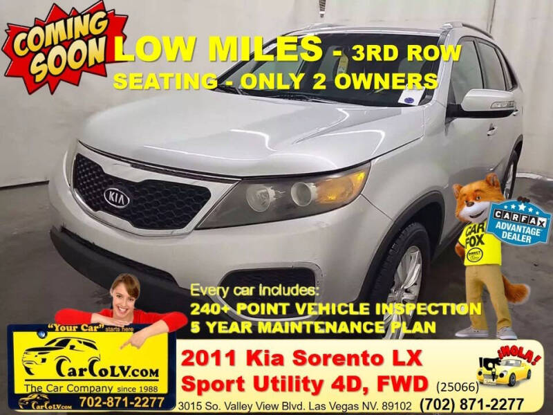 2011 Kia Sorento for sale at The Car Company in Las Vegas NV