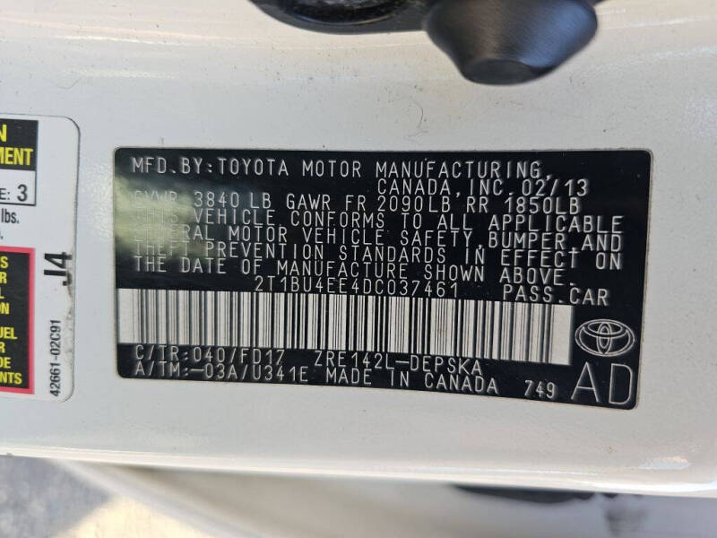 2013 Toyota Corolla S