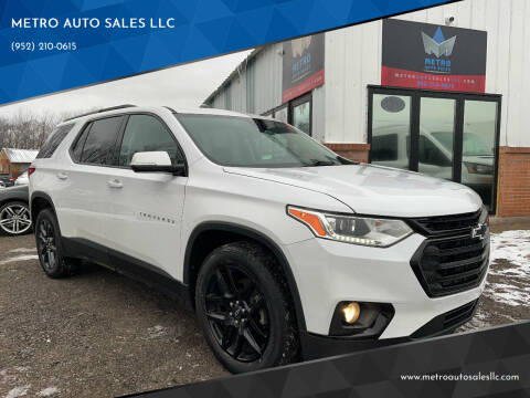 2019 Chevrolet Traverse for sale at METRO AUTO SALES LLC in Lino Lakes MN