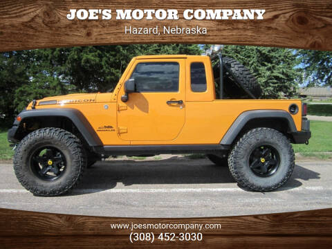 2012 Jeep Wrangler Unlimited for sale at Joe's Motor Company in Hazard NE