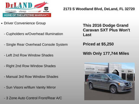2016 Dodge Grand Caravan SXT
