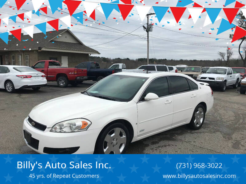 2007 Chevrolet Impala for sale at Billy's Auto Sales in Lexington TN