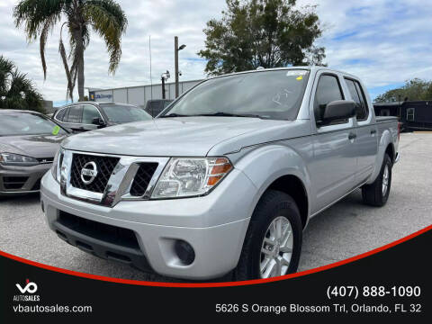 2017 Nissan Frontier for sale at V & B Auto Sales in Orlando FL