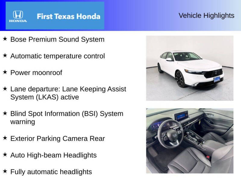 2025 Honda Accord Hybrid Touring