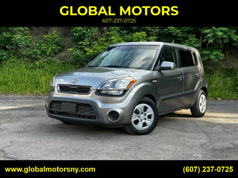 2013 Kia Soul for sale at GLOBAL MOTORS in Binghamton NY