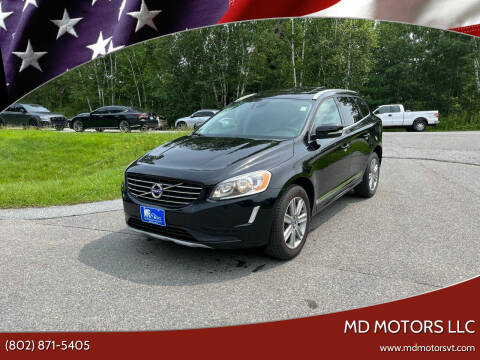 2016 Volvo XC60 for sale at MD Motors LLC in Williston VT