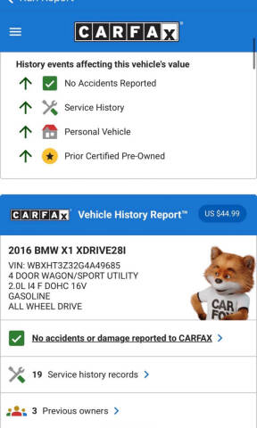 2016 BMW X1 xDrive28i