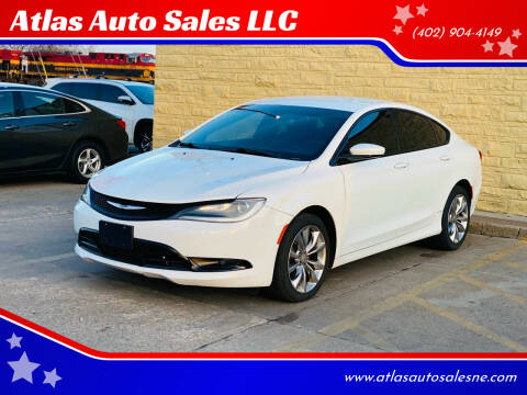 2015 Chrysler 200 for sale at Atlas Auto Sales LLC in Lincoln NE