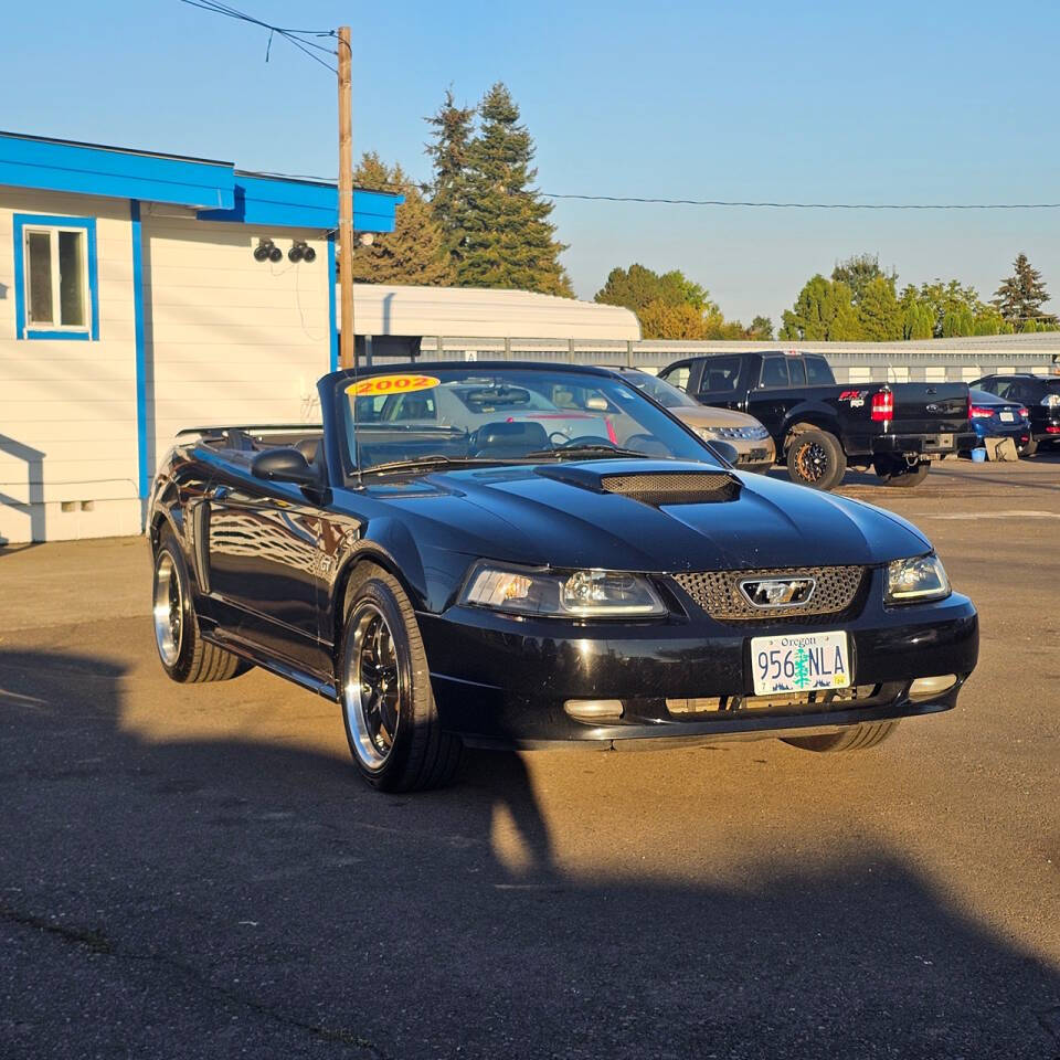 2002 Ford Mustang for sale at Marquez Auto Sales LLC in Hubbard, OR