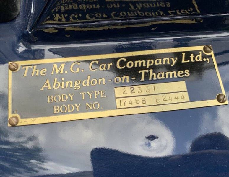 1952 MG TD