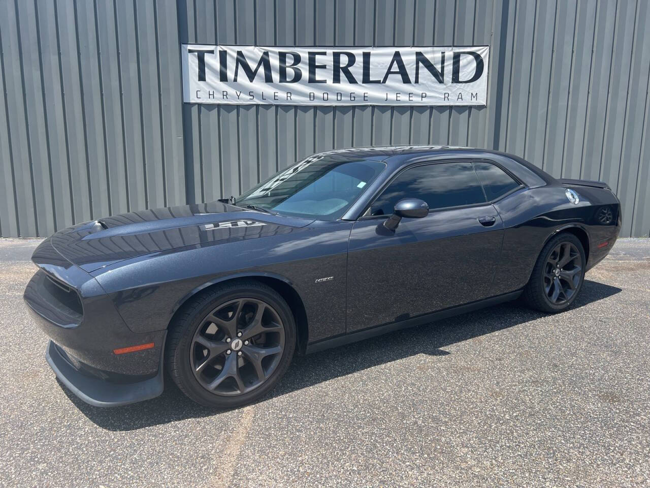 Gray 2019 Dodge Challenger R/T R/T 2dr Coupe 1