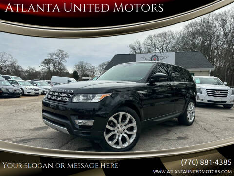 2015 Land Rover Range Rover Sport for sale at Atlanta United Motors in Jefferson GA