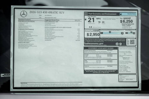 2026 Mercedes-Benz GLS GLS 450