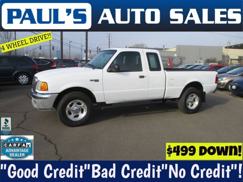 2005 Ford Ranger for sale at Paul's Auto Sales in Eugene OR