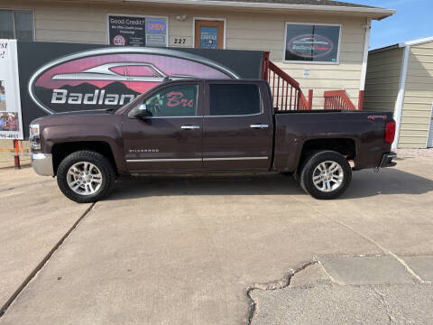 2016 Chevrolet Silverado 1500 for sale at Badlands Brokers in Rapid City SD