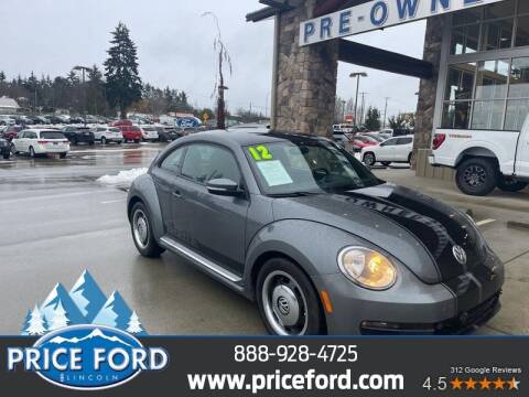 2012 Volkswagen Beetle for sale at Price Ford Lincoln in Port Angeles WA