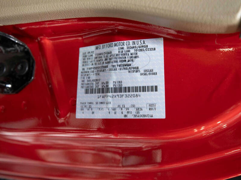 2003 Ford Mustang GT Deluxe