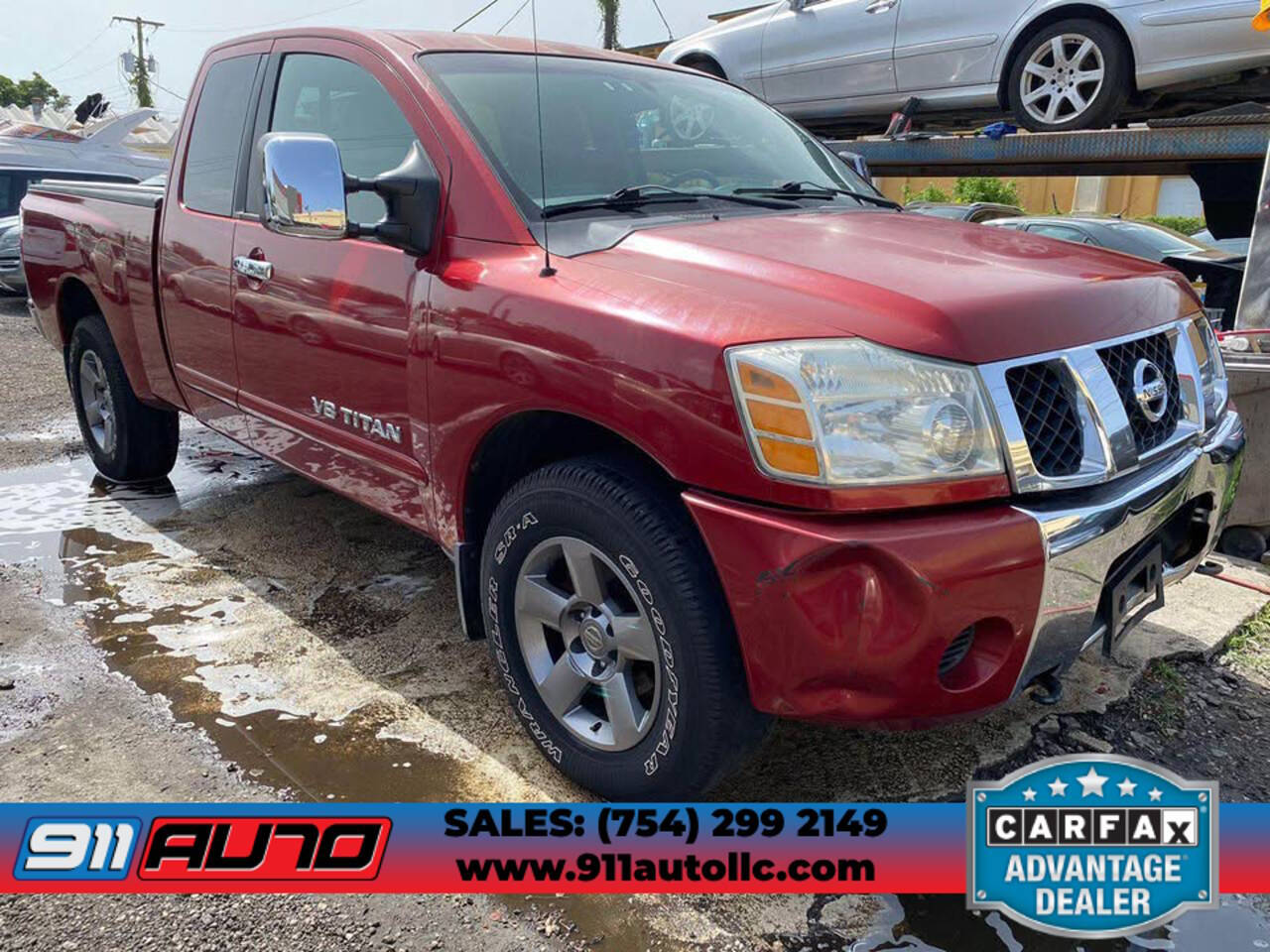 2005 Nissan Titan for sale at 911 Auto, LLC. in Hollywood, FL