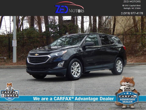 2020 Chevrolet Equinox for sale at Zed Motors in Raleigh NC